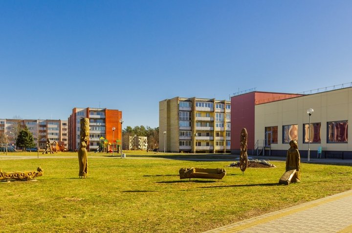 Wood Sculpture Complex in Viečiūnai Village