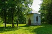 Speicher und Kapelle in Būdvietis