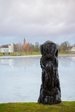 Комплекс деревянных скульптур у озера Друсконё